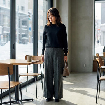 ウールワイドパンツの静電気対策｜大人女性のための原因・予防・応急ケア完全ガイド