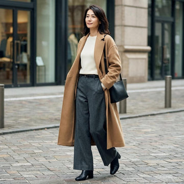 30代・40代・50代女性必見！ ウールワイドパンツが「映える」理由と着こなし術