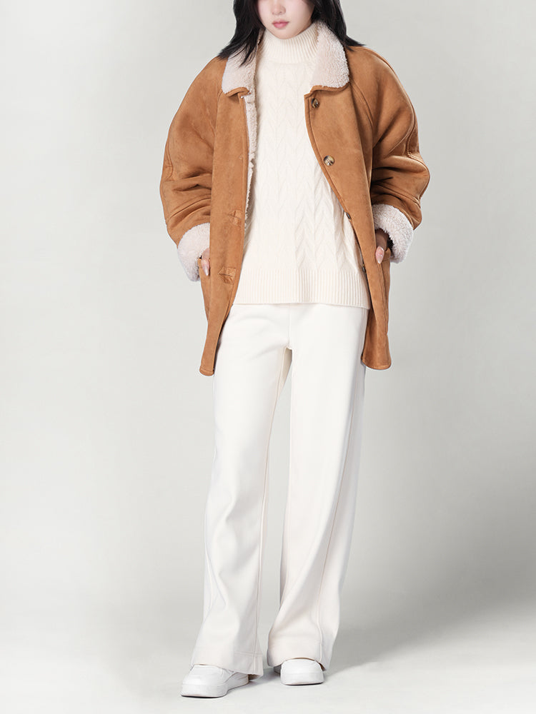 秋冬向け半ハイネックニット