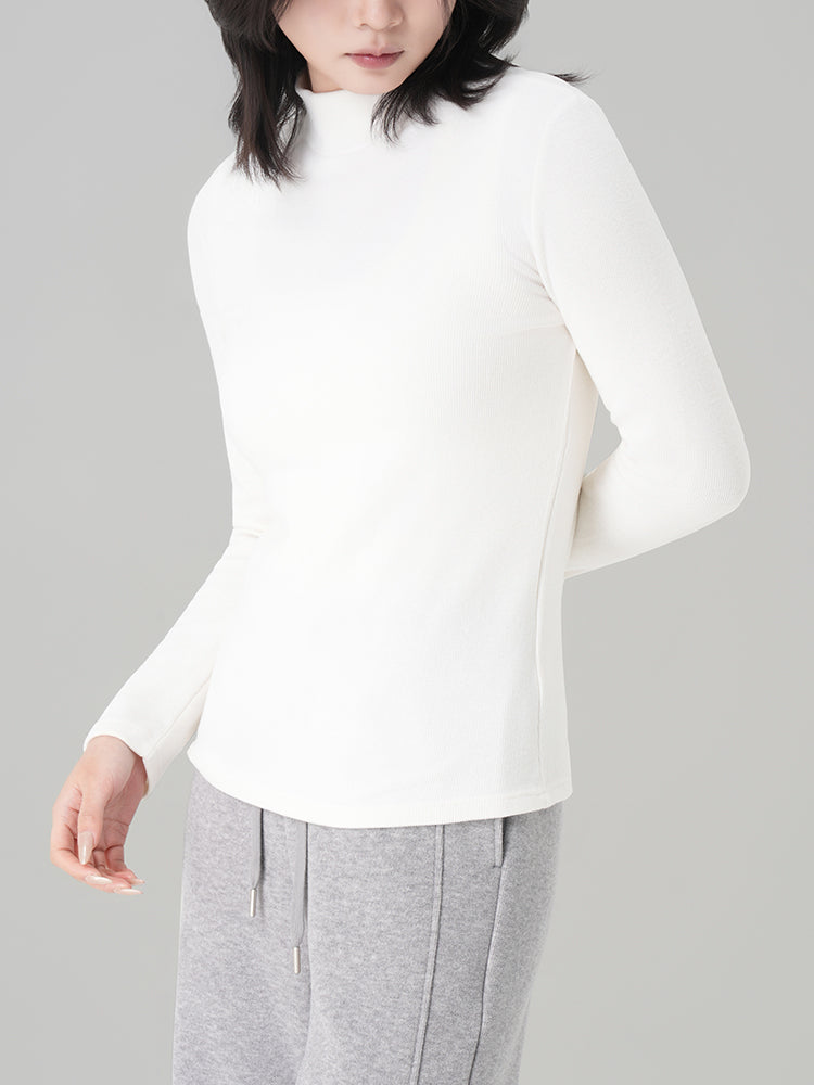 アセテートウール半ハイネックインナー