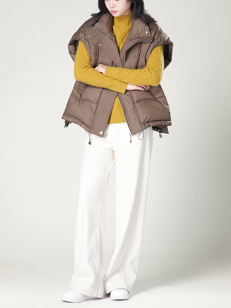 秋冬向け半ハイネックニット