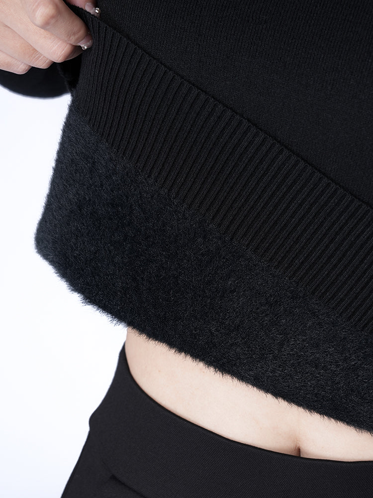 ハイネック 極厚 ニットセーター