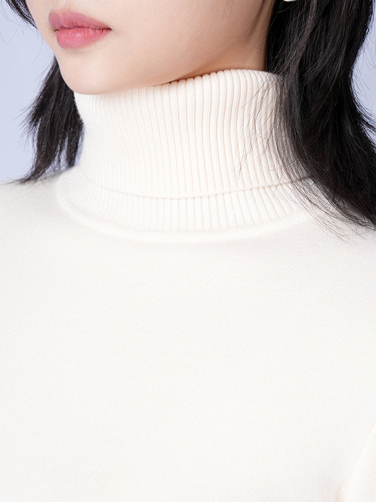 ハイネック 極厚 ニットセーター