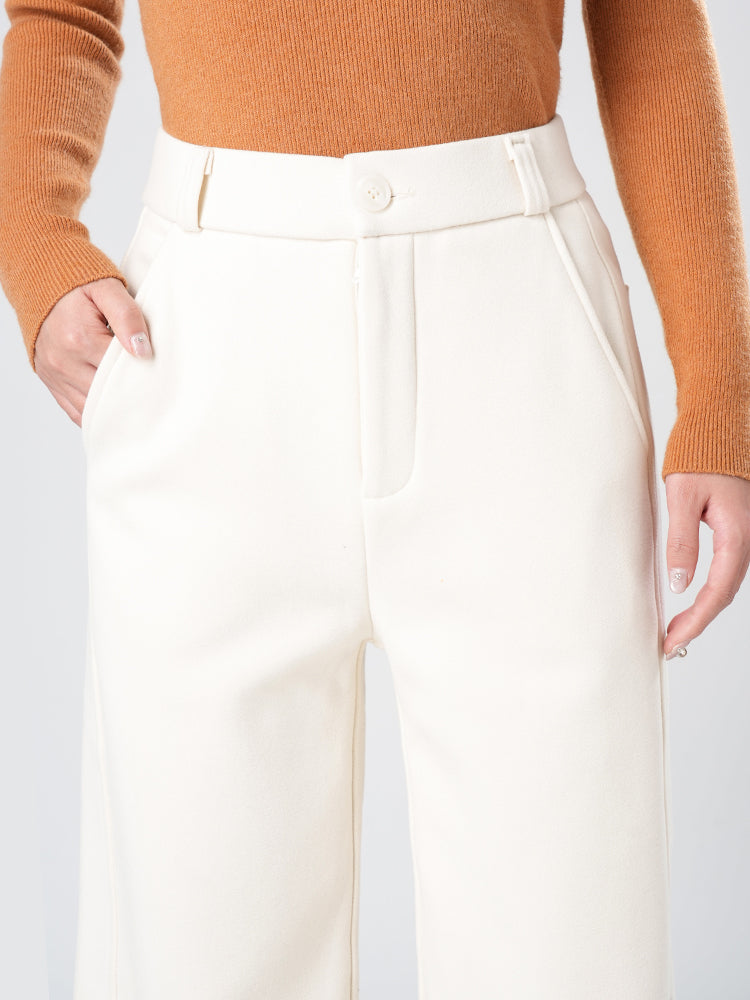 ウールワイドパンツ