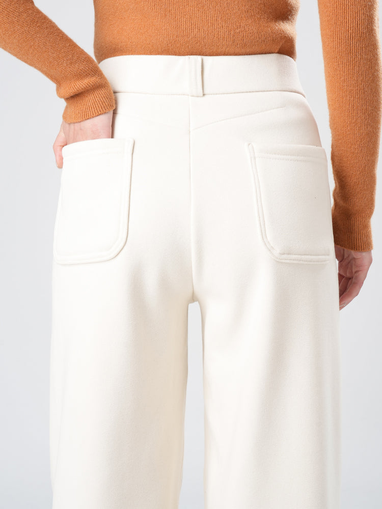 ウールワイドパンツ