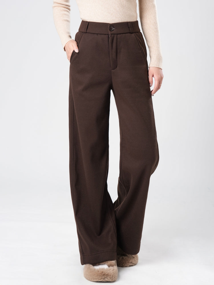 ウールワイドパンツ