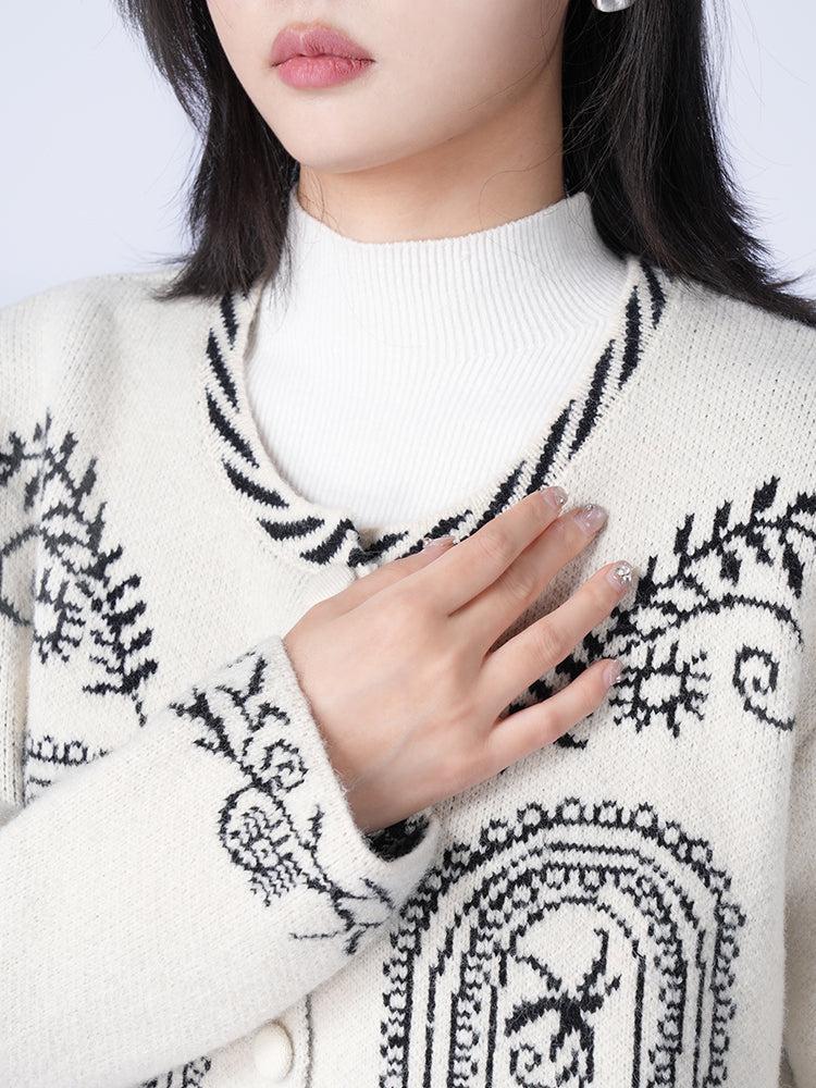 ヴィンテージ風 ジョセットニット