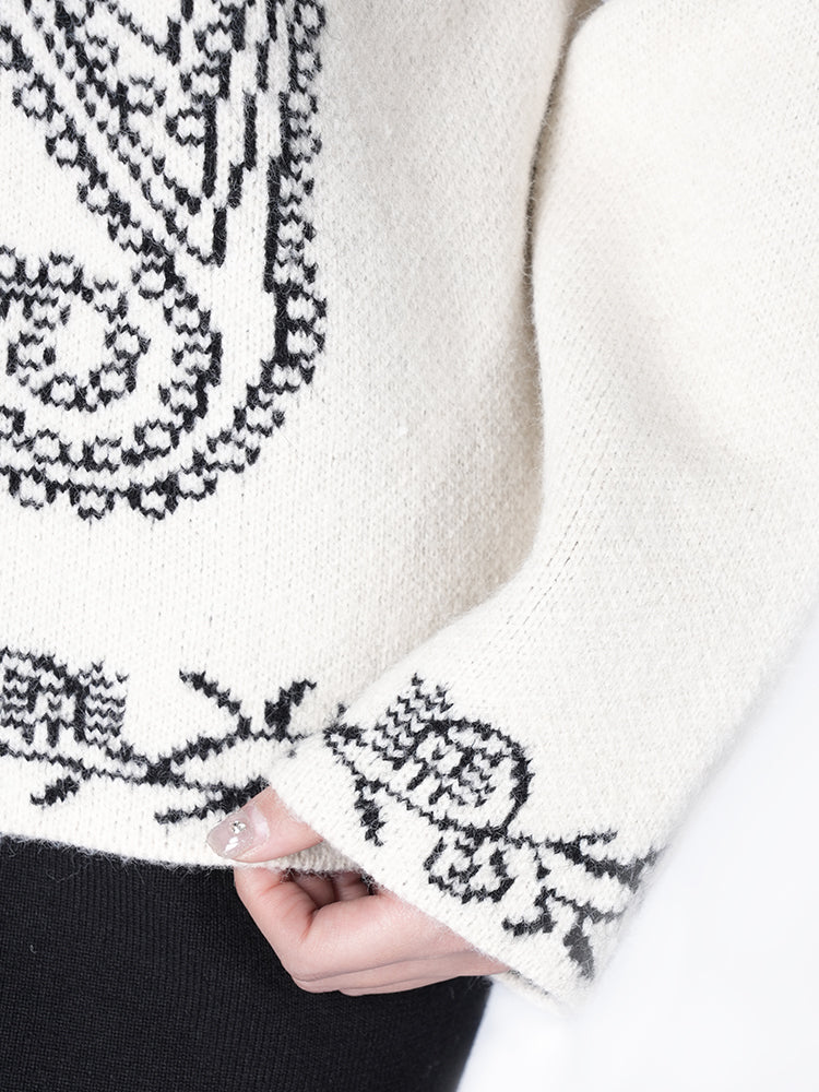 ヴィンテージ風 ジョセットニット