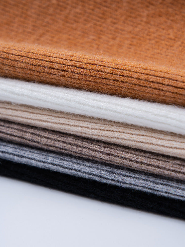 スリムニットカットソー