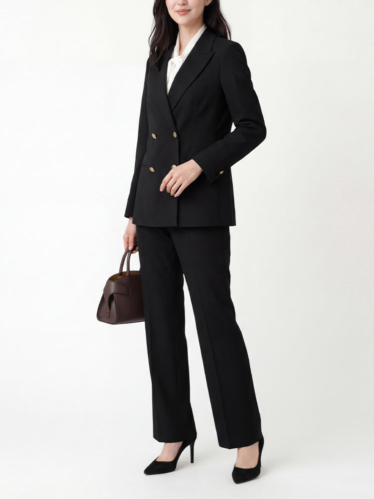 ブラックスーツセットアップ