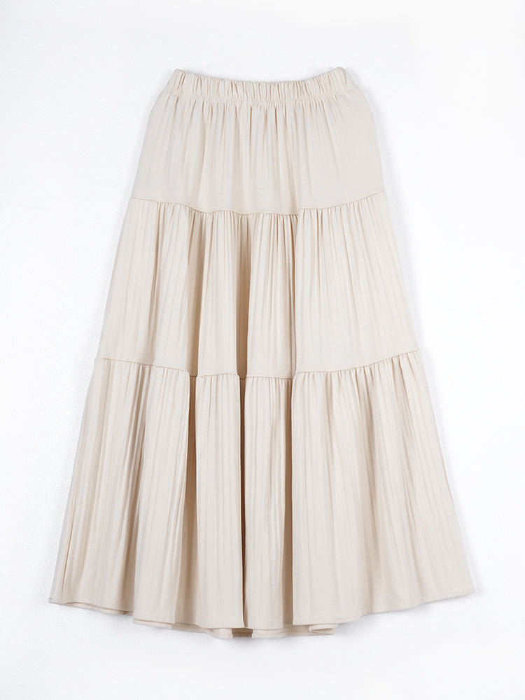 秋冬向けAラインロングスカート