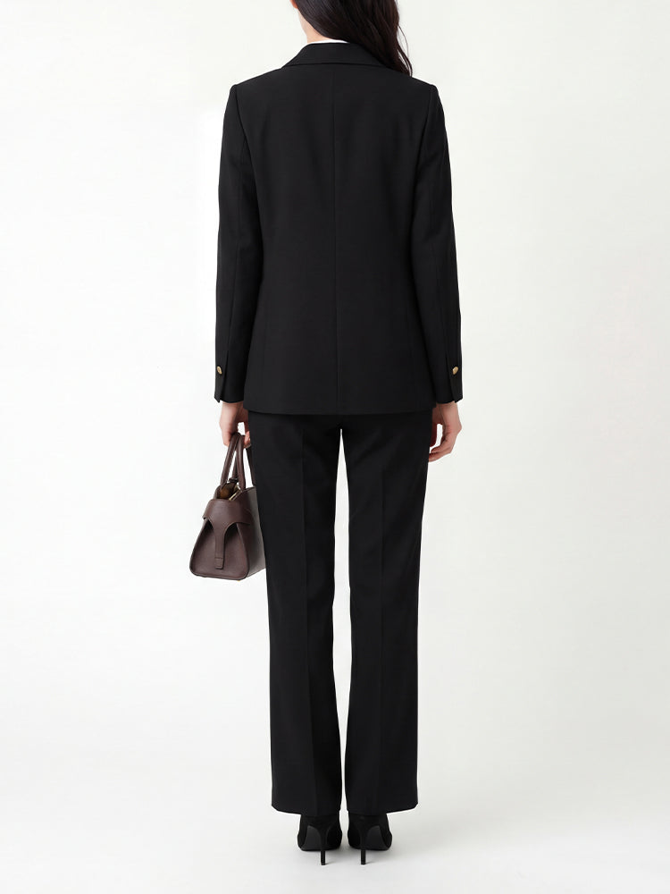 ブラックスーツセットアップ