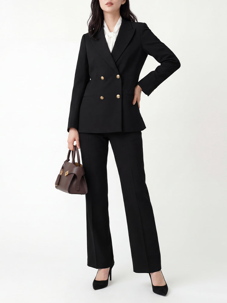 ブラックスーツセットアップ