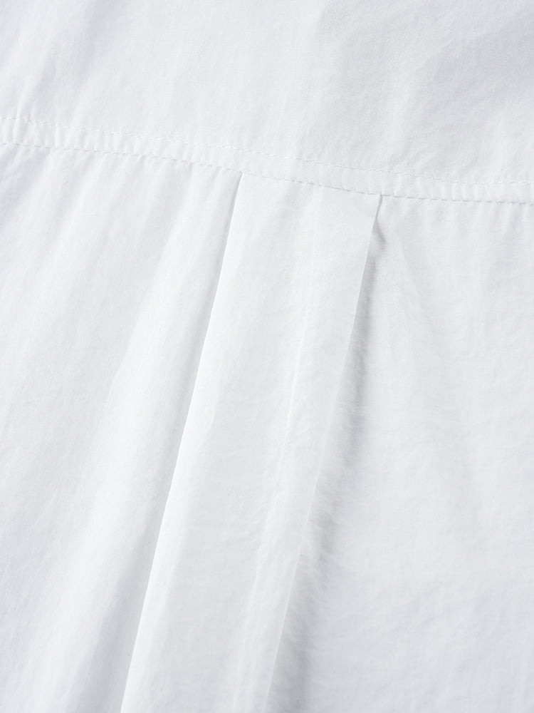 オーバーサイズロングスリーブシャツ