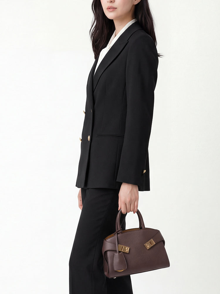 ブラックスーツセットアップ