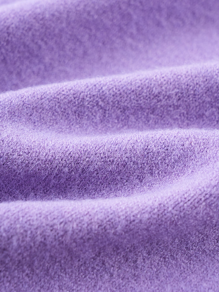 秋冬向け半ハイネックニット