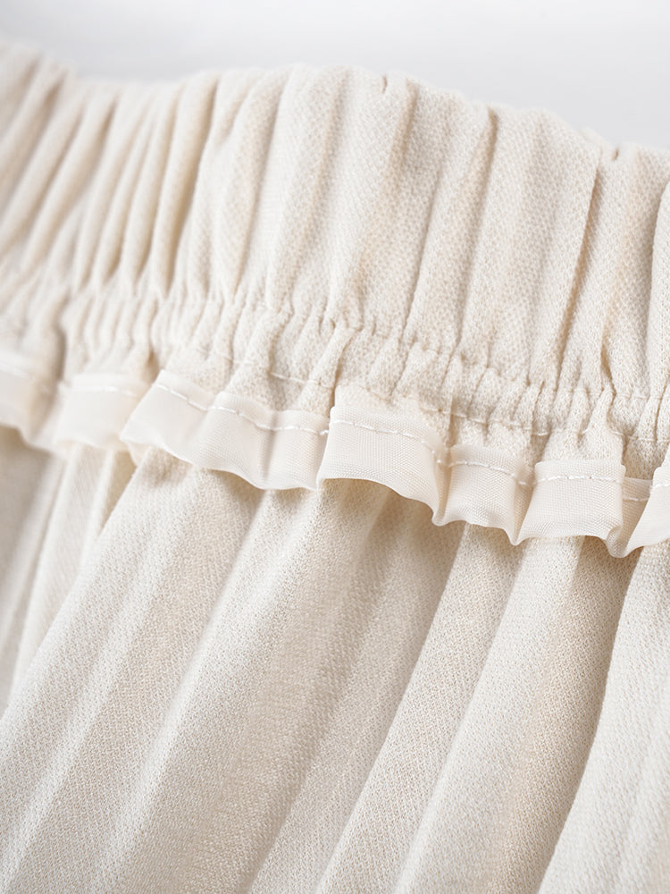 秋冬向けAラインロングスカート