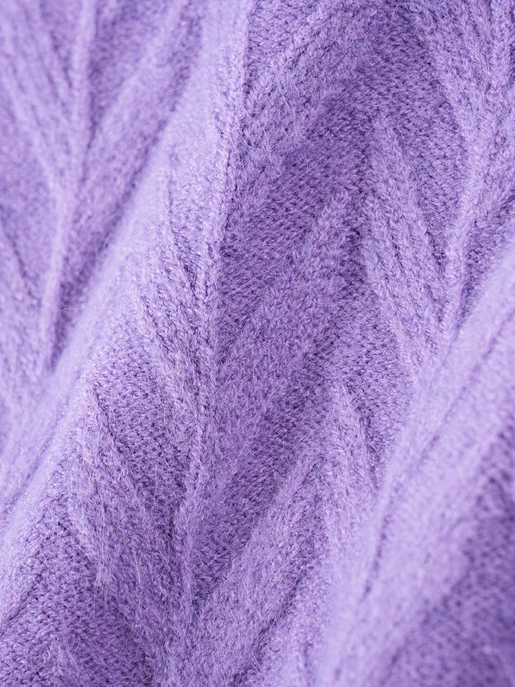 秋冬向け半ハイネックニット