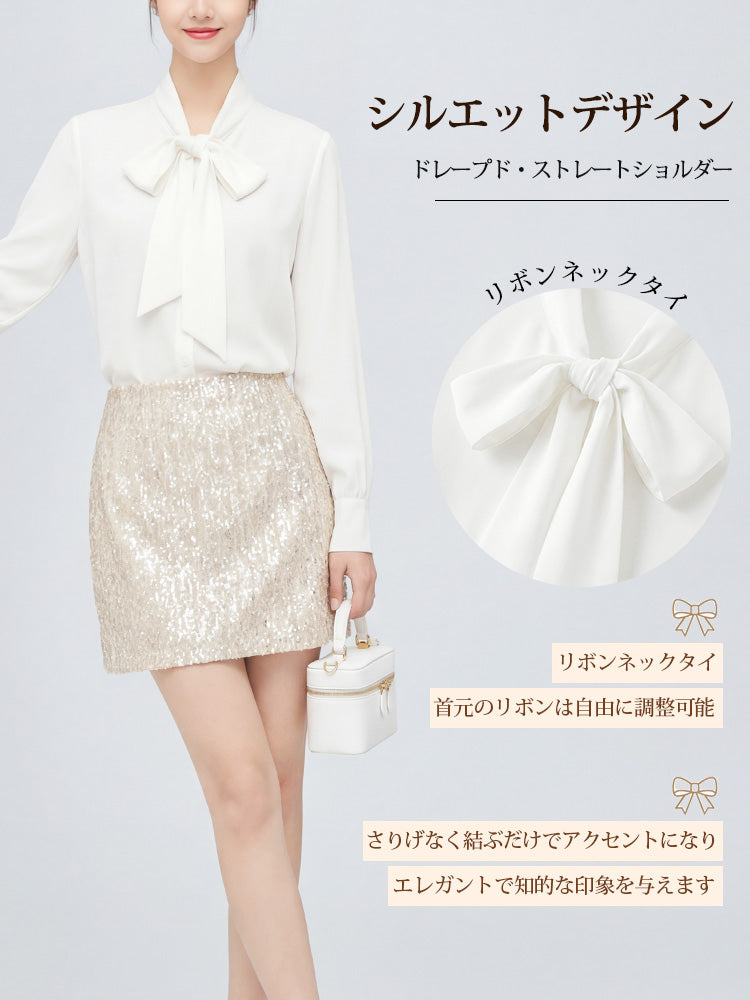 ロングスリーブブラウス