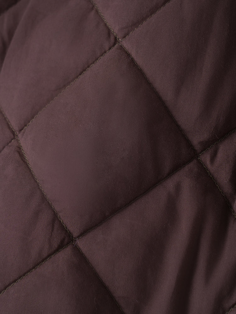 レディース ロング 綿入りコート