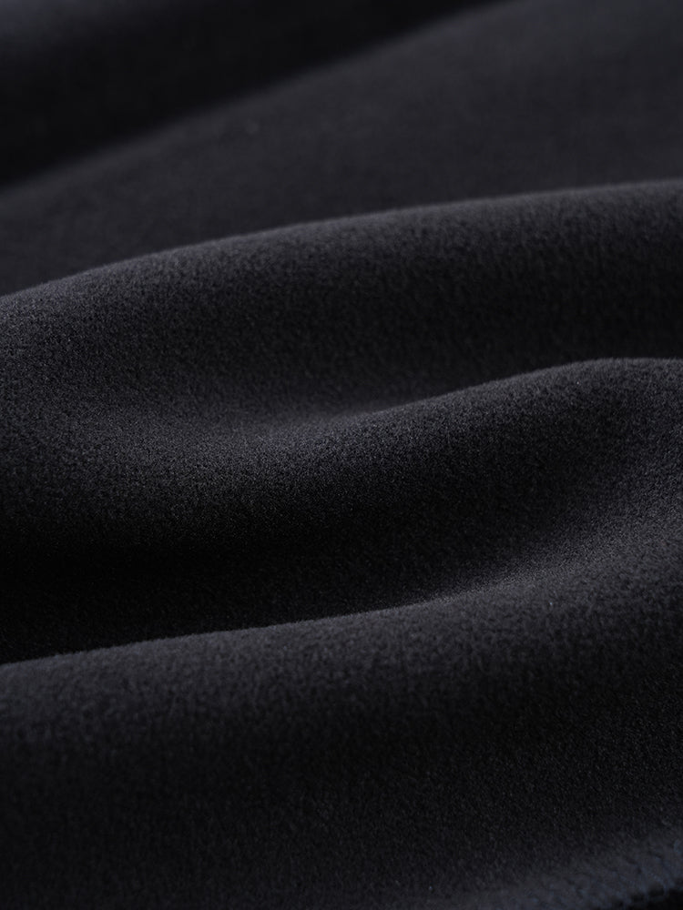 フランネル裏起毛ハイウエストパンツ