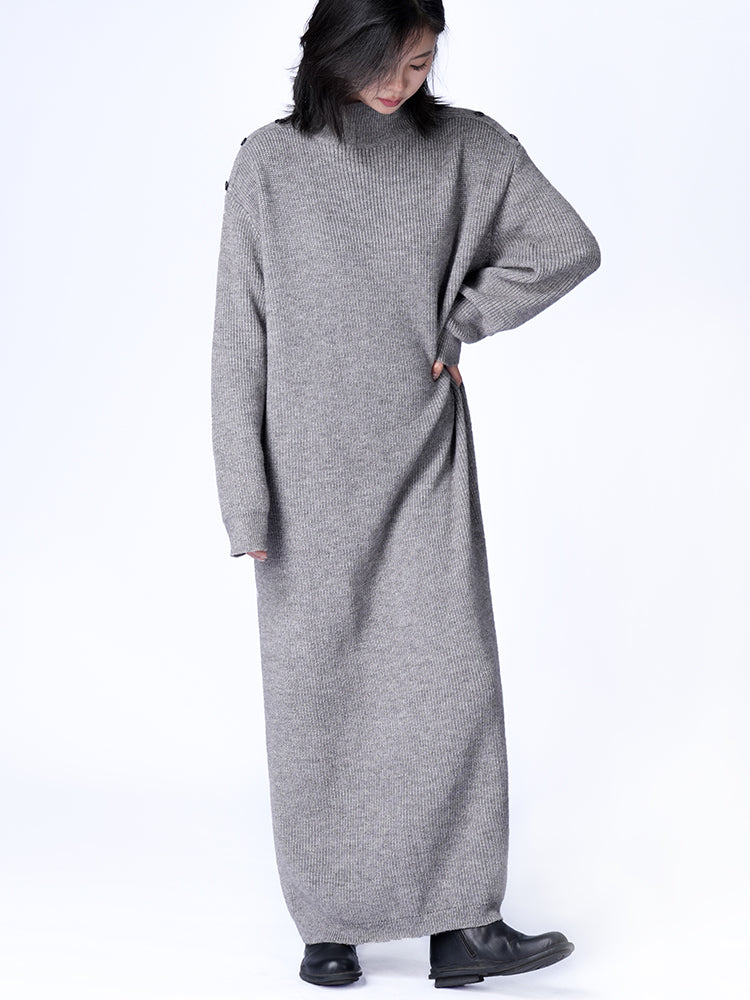 秋冬定番ニットワンピース