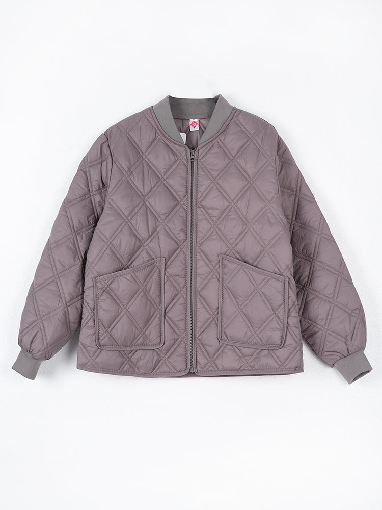 レディース裏起毛厚手綿入コート