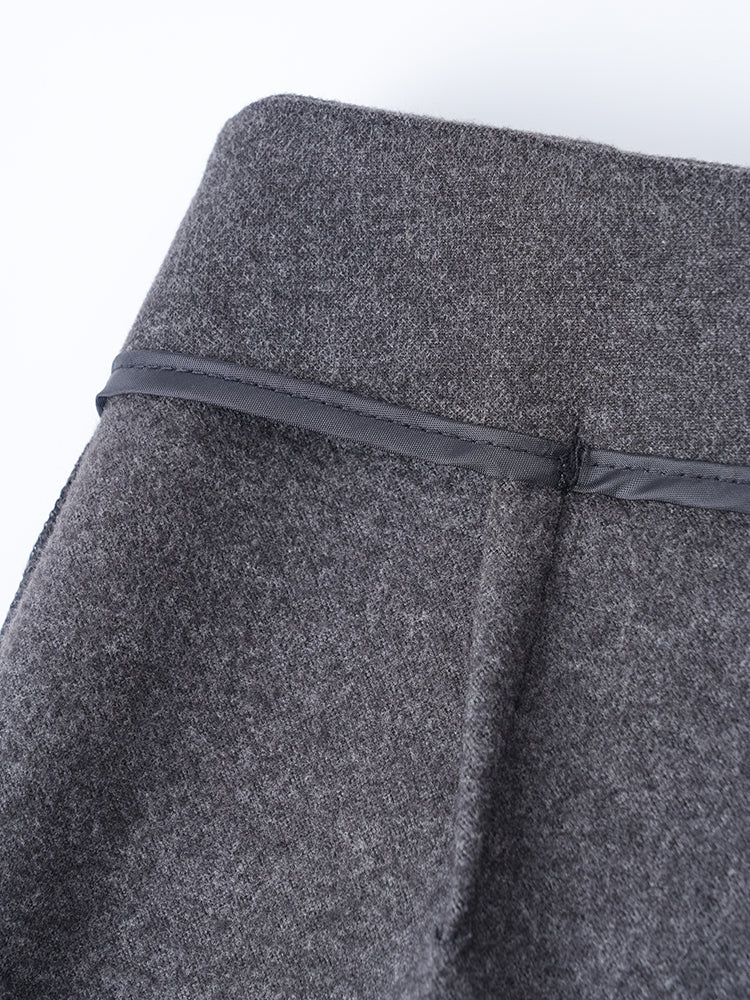 レディース秋冬ハイウエストワイドパンツ