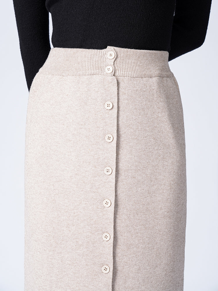 秋冬定番ニットスカート