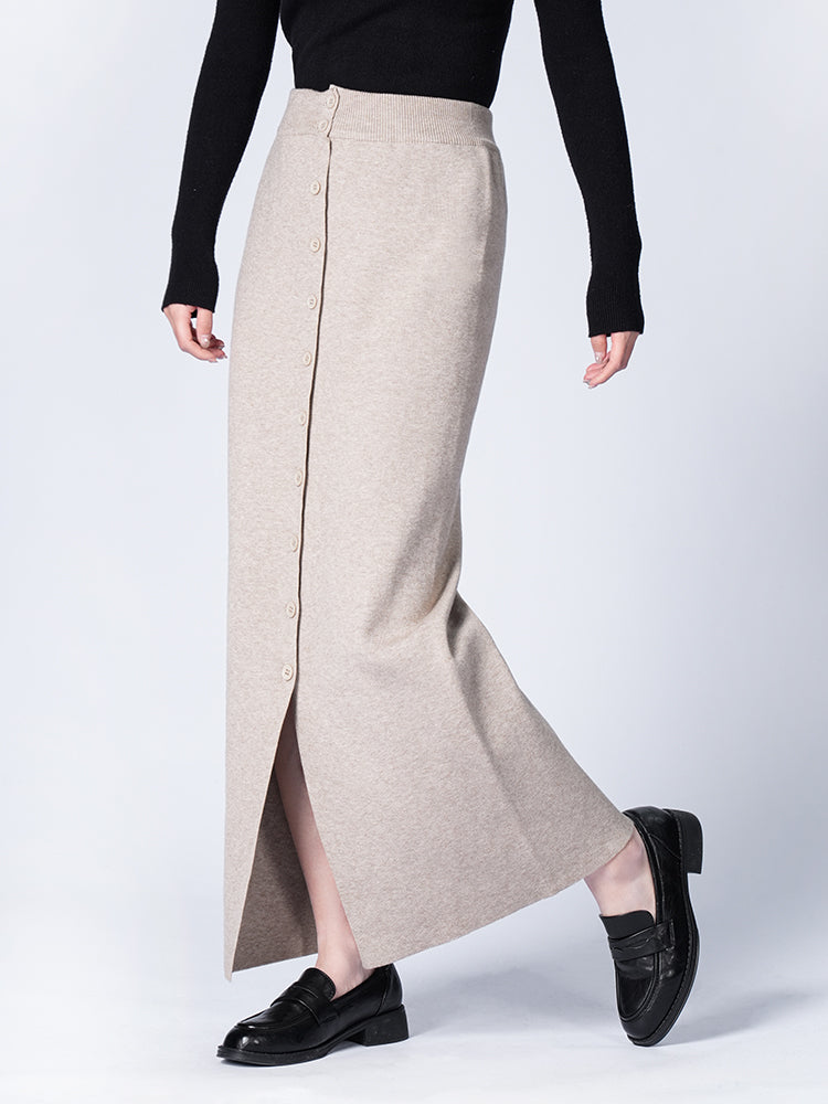 秋冬定番ニットスカート