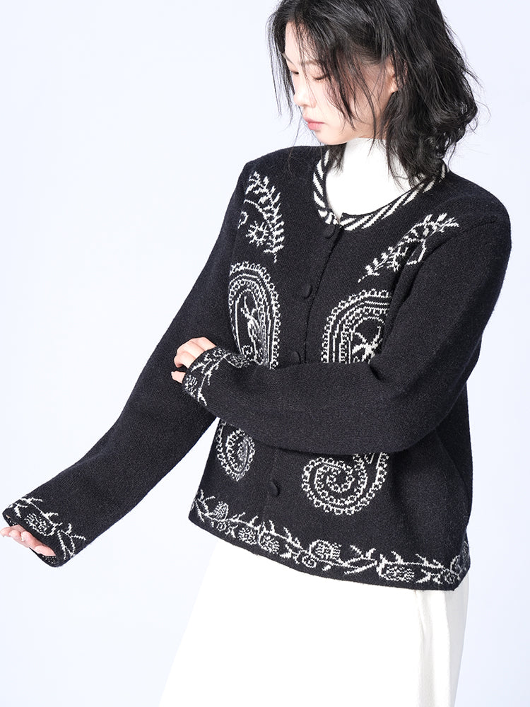 ヴィンテージ風 ジョセットニット