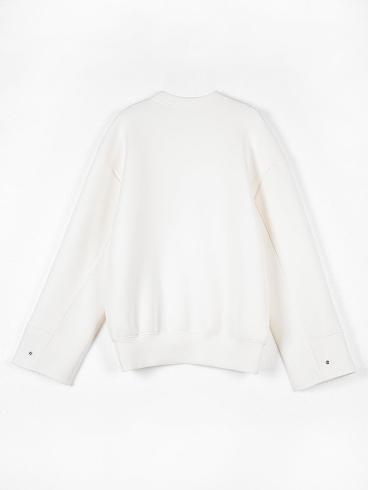 ルーズフィット スウェットシャツ