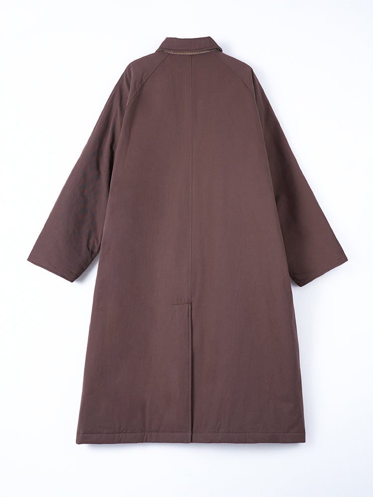 レディース ロング 綿入りコート