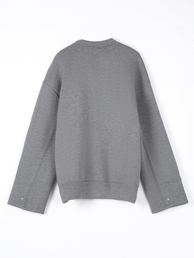 ルーズフィット スウェットシャツ