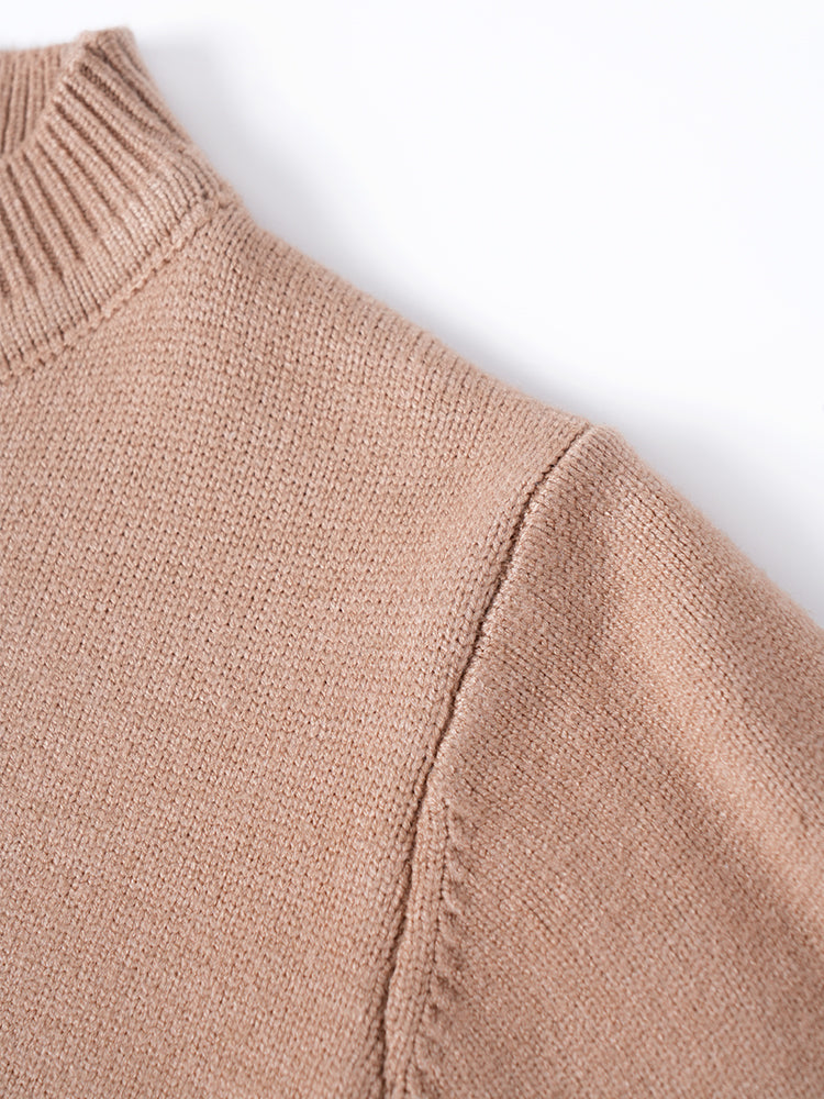 秋冬定番ルーズシルエット ニットワンピース