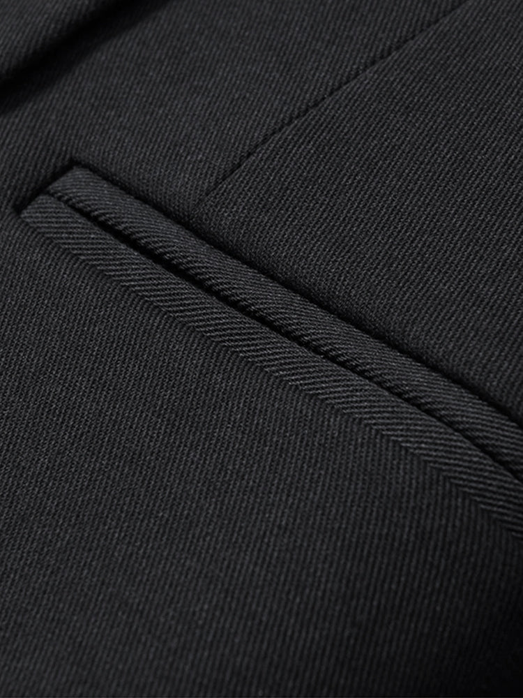 ブラックスーツセットアップ