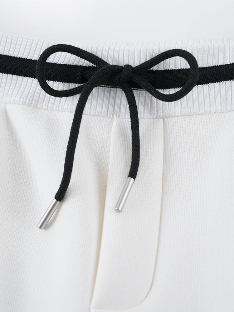 韓国風裏起毛ジャージーパンツ