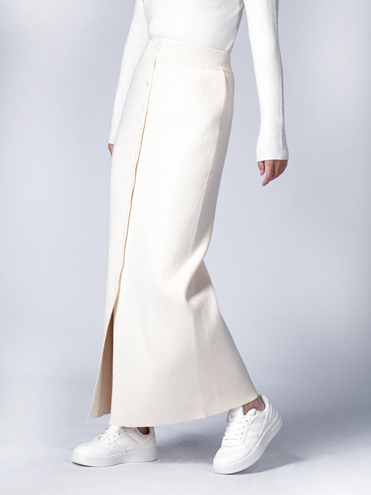 秋冬定番ニットスカート