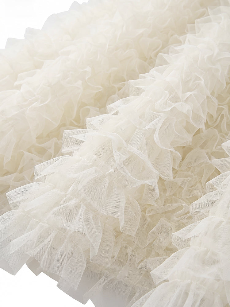 【ボリュームティアードスカート】 軽量で着心地抜群 洗濯機 OK 型崩れしにくい コーデしやすい万能スカート