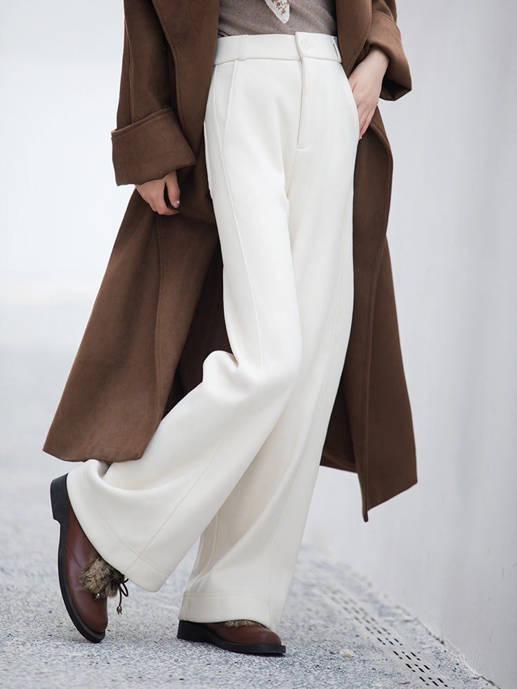 ウールワイドパンツ