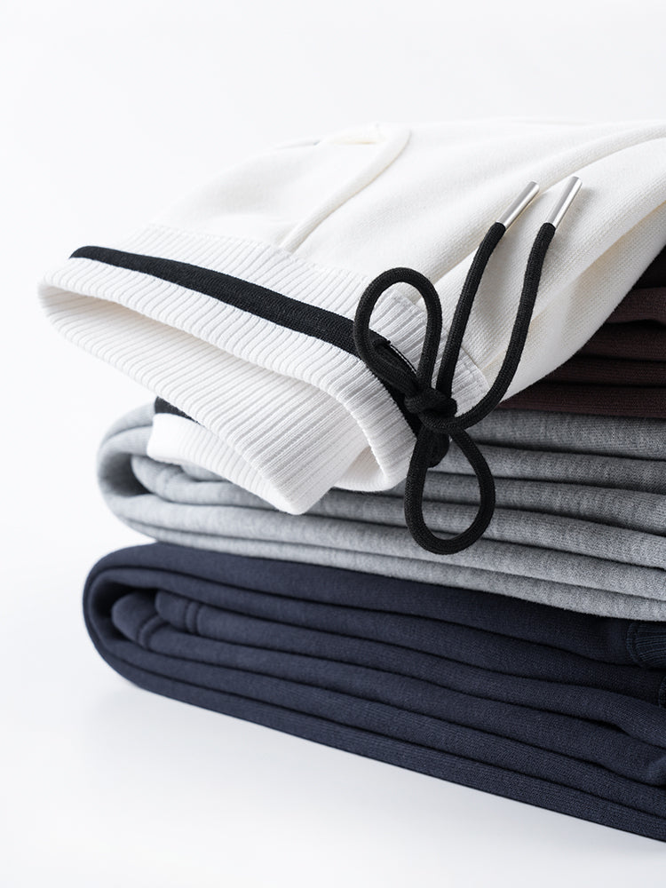 韓国風裏起毛ジャージーパンツ