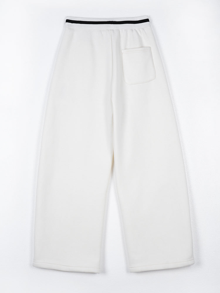 韓国風裏起毛ジャージーパンツ