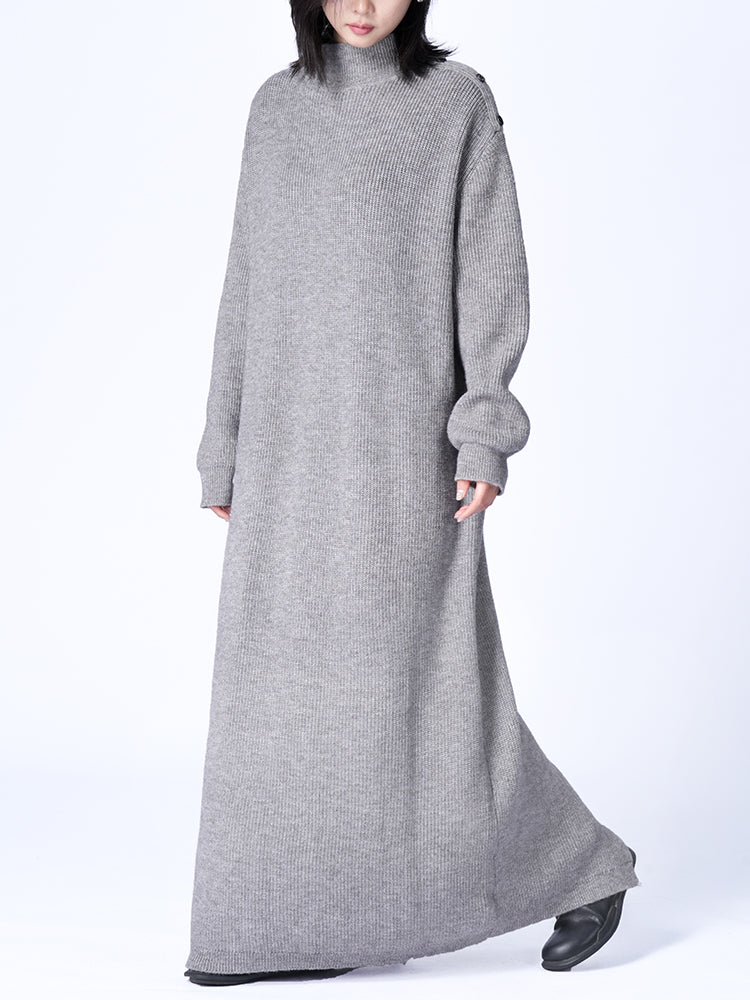 秋冬定番ニットワンピース