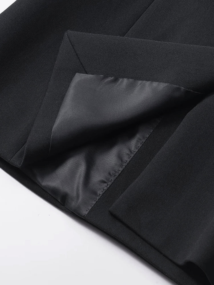 ブラックスーツセットアップ