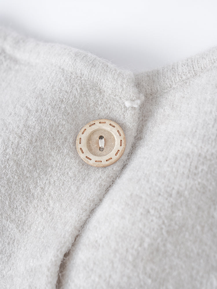 ラウンドネックニットスカートセット