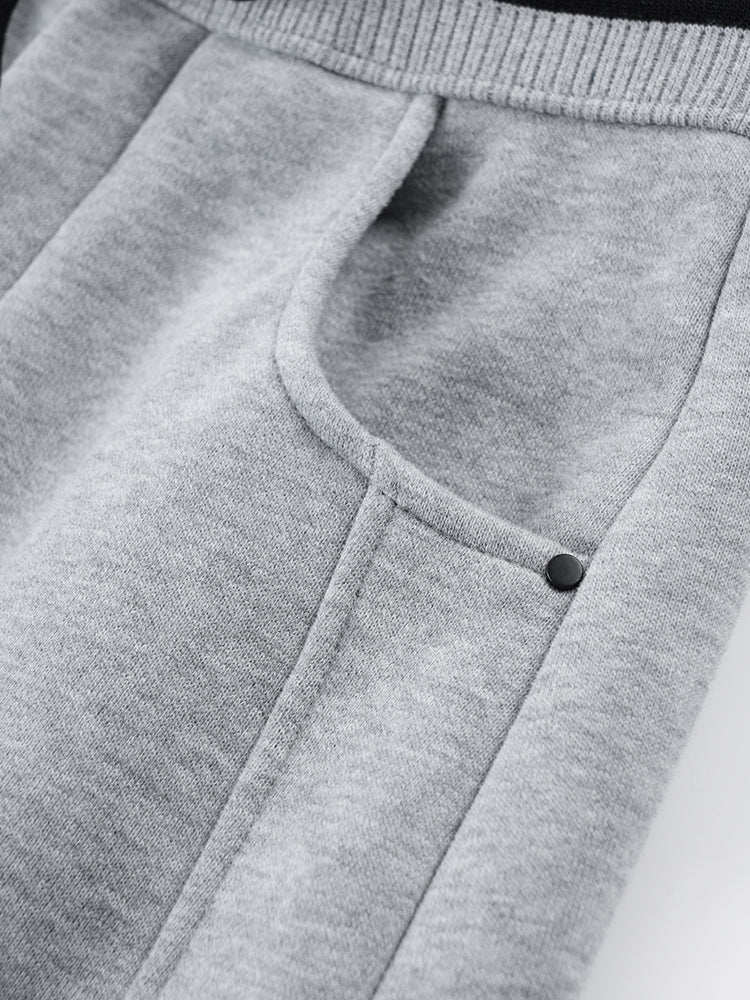 韓国風裏起毛ジャージーパンツ