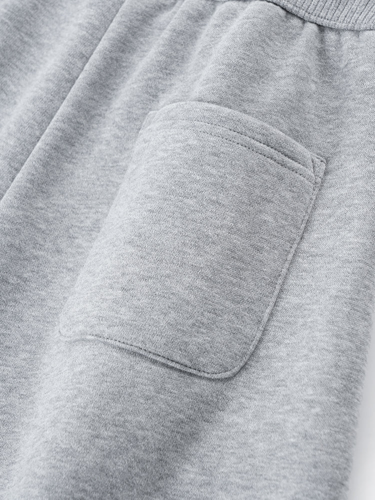 韓国風裏起毛ジャージーパンツ