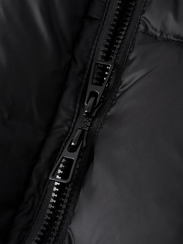 フード付きクビレメイクダウンジャケット