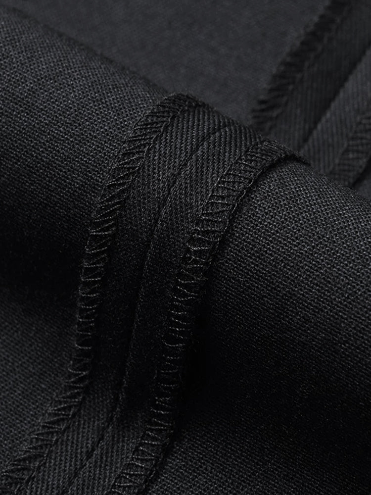 ブラックスーツセットアップ