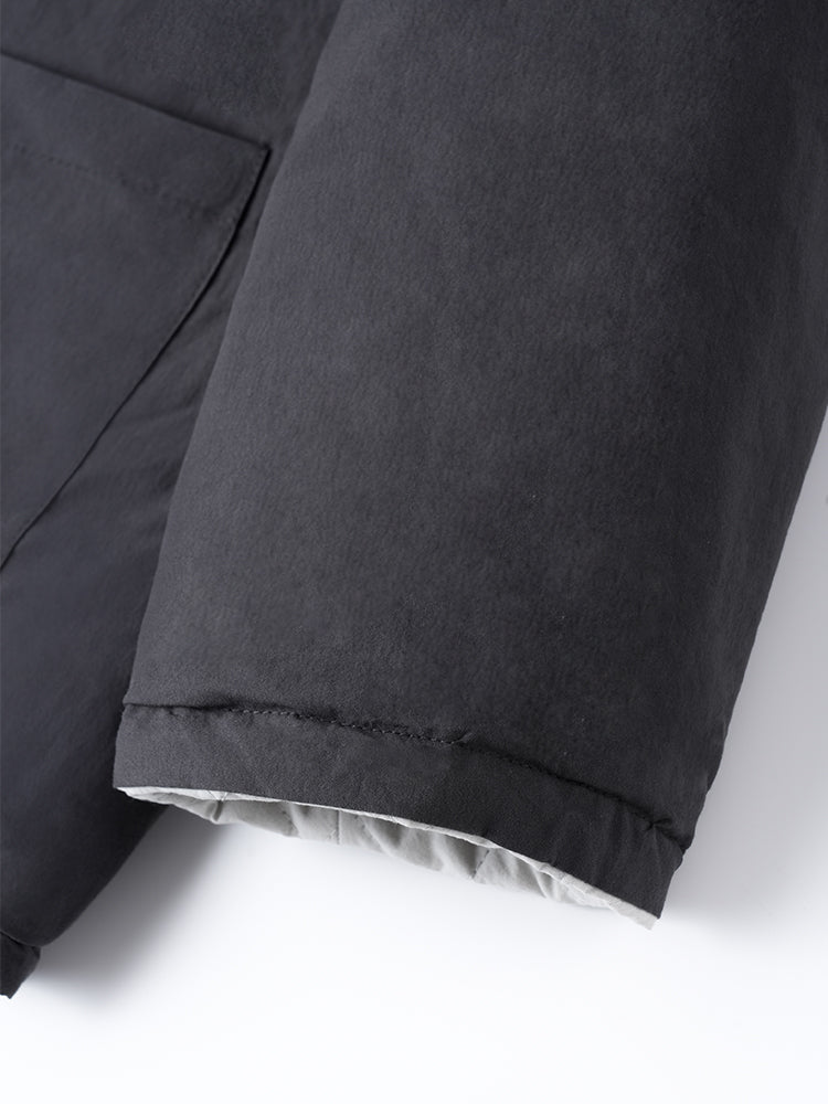 リバシブルキルティングコート